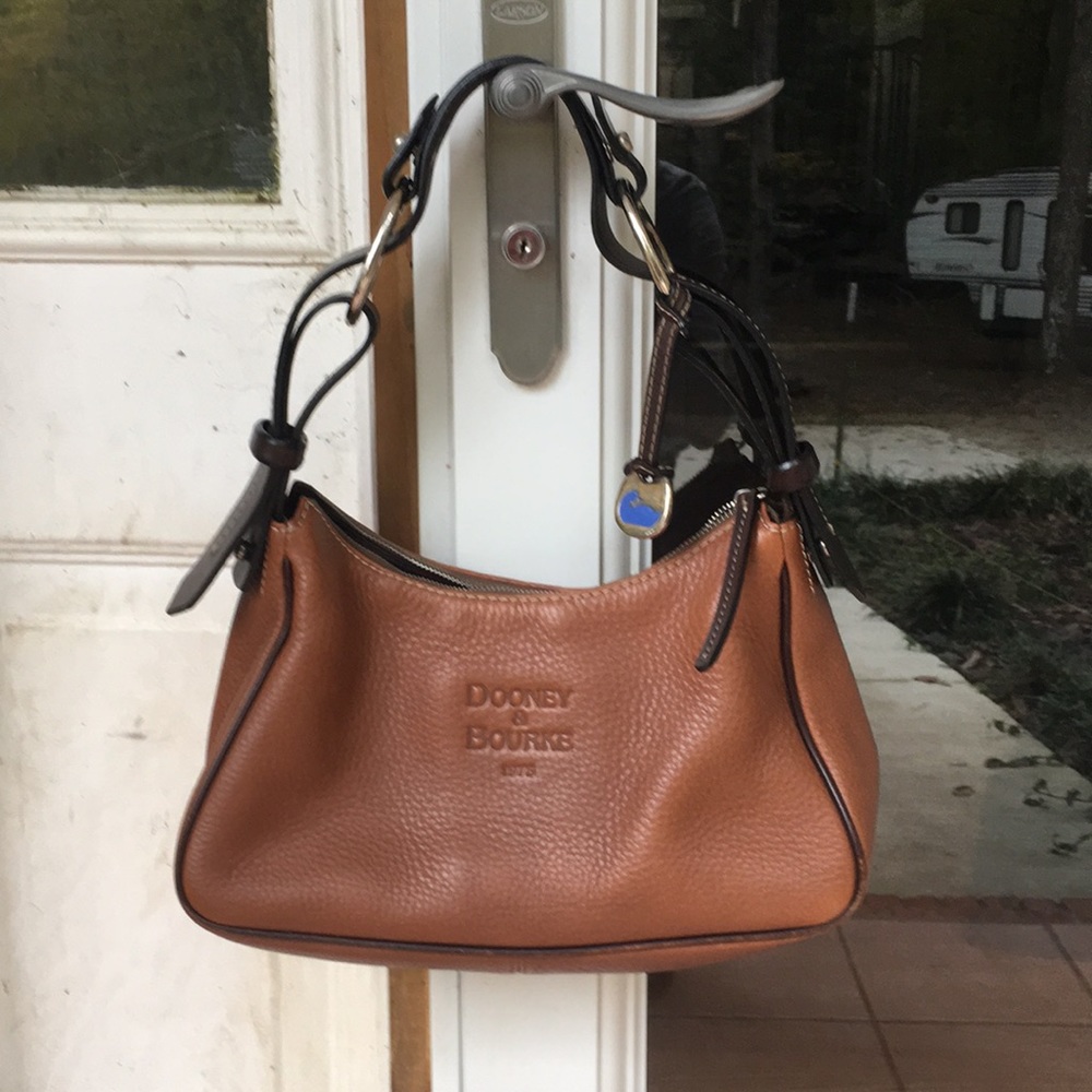 GUC Dooney and Bourke Brown Leather Handbag